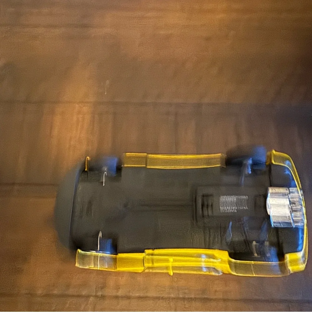 Chevy Corvette Yellow 5 inch Toy Car